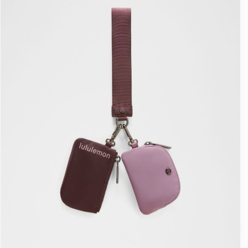 Lululemon Athletica Daul Pouch Wristlet